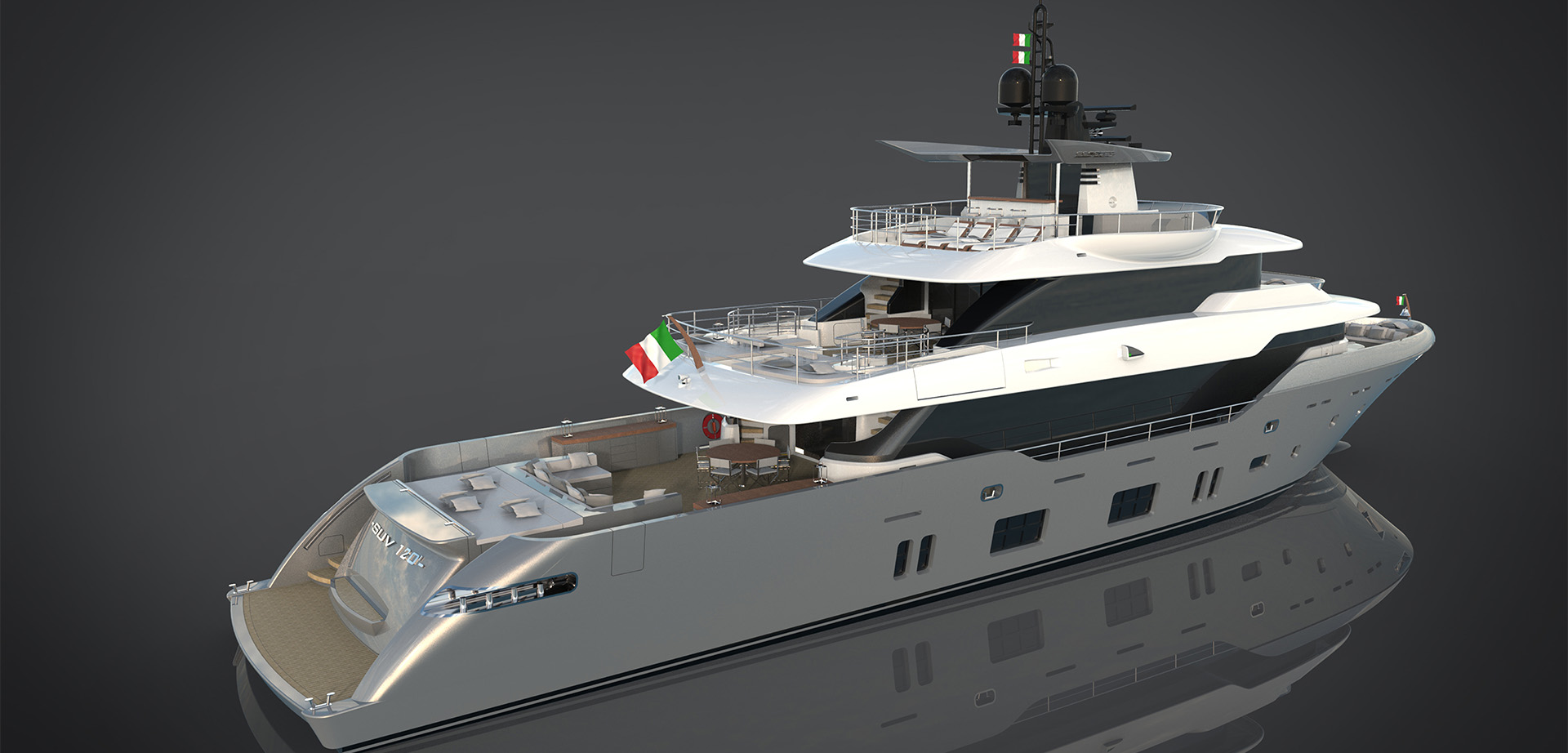 Canados Yachts - Oceanic 122 Tri-Deck